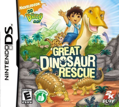 Go, Diego, Go! - Great Dinosaur Rescue (USA) Game Cover